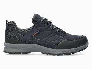 All Rounder Mens Caletto Black Nubuck Trainers 10.5 US