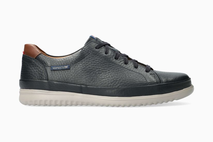 Mephisto Thomas Lage Herenschoenen - Comfortabel Nubuckleer Met Veters