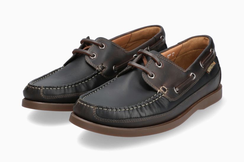 mephisto comfortable black brown boat shoe boating-5110148_2