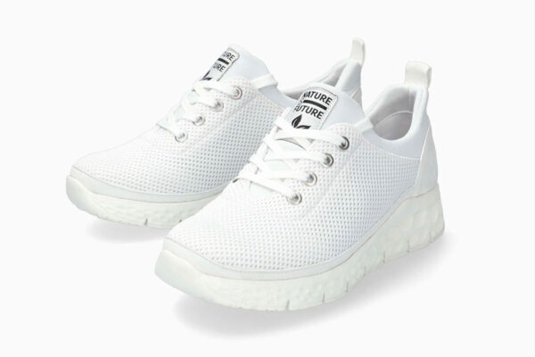 Nature is future white comfort sneakers5139708_3