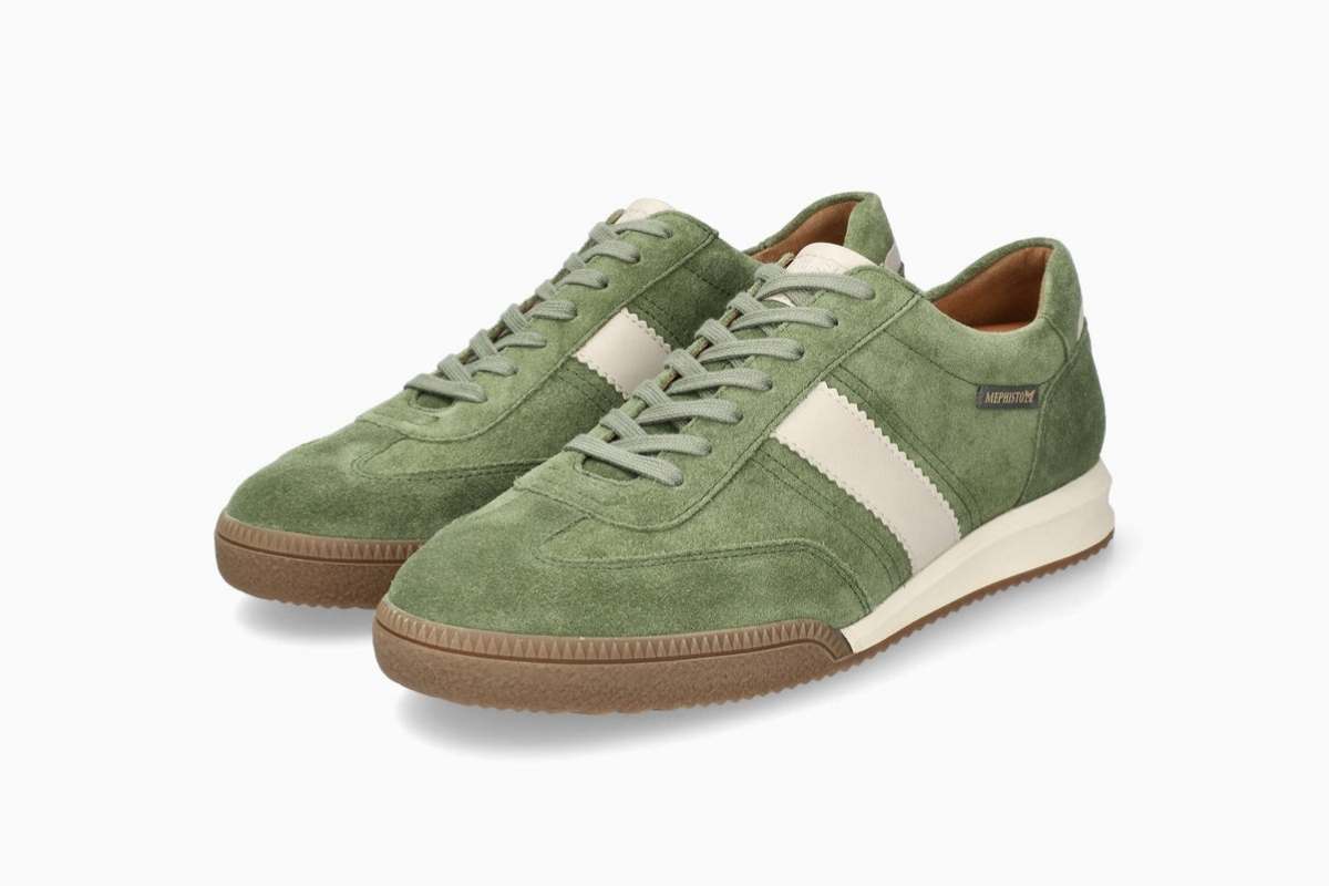 mephisto elyo-mens-sneakers-green-brushed-leather-5149016